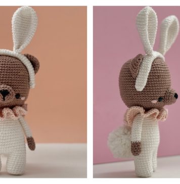 Easter Bear Amigurumi Free Crochet Pattern