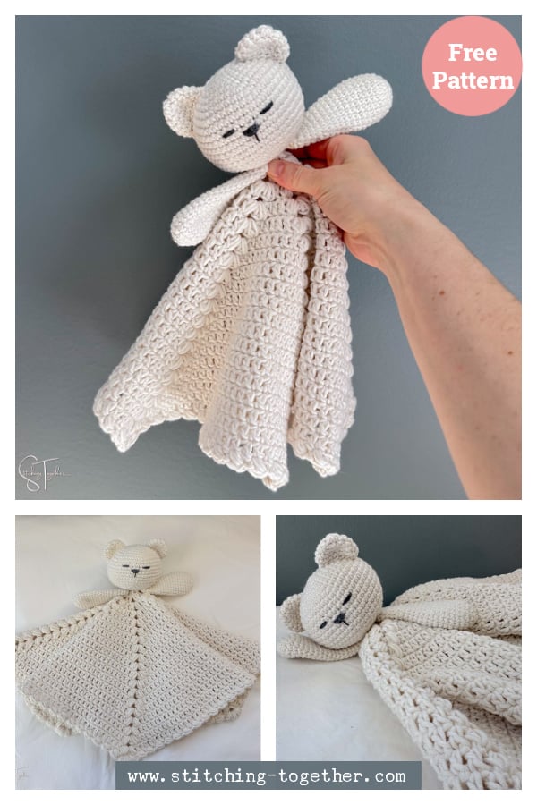 Honey Bear Lovey Free Crochet Pattern 