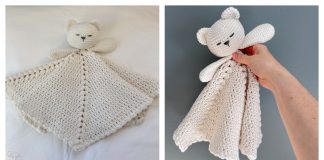 Honey Bear Lovey Free Crochet Pattern