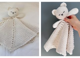 Honey Bear Lovey Free Crochet Pattern Honey Bear Lovey Free Crochet Pattern