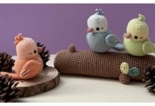 Spring Birds Amigurumi Free Crochet Patterns