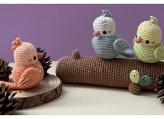 Spring Birds Amigurumi Free Crochet Patterns