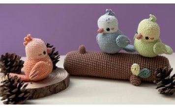 Spring Birds Amigurumi Free Crochet Patterns