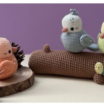 Spring Birds Amigurumi Free Crochet Patterns