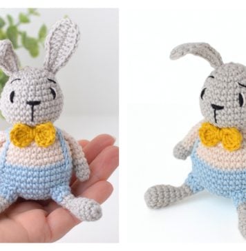Zippy the Bunny Amigurumi Free Crochet Pattern