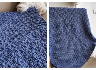 C2C Moss Stitch Blanket Free Crochet Pattern and Video Tutorial C2C Moss Stitch Blanket Free Crochet Pattern and Video Tutorial