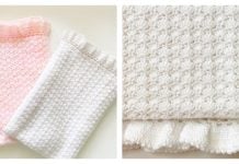 CJ’s Shell Stitch Blanket Free Crochet Pattern and Video Tutorial