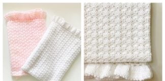 CJ’s Shell Stitch Blanket Free Crochet Pattern and Video Tutorial