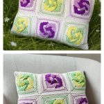 Celtic Knot Pillow Free Crochet Pattern and Video Tutorial