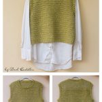 Cotton Candy Dot Slipover Free Crochet Pattern