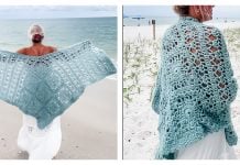 Cypress Key Wrap Free Crochet Pattern and Video Tutorial