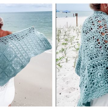 Cypress Key Wrap Free Crochet Pattern and Video Tutorial
