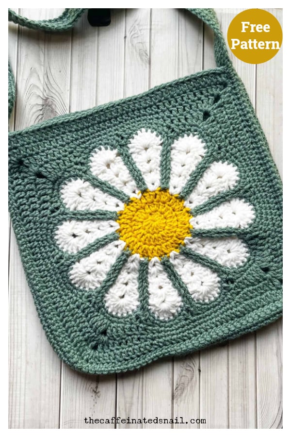 Daisy Bag Free Crochet Pattern