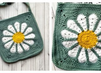 Daisy Bag Free Crochet Pattern