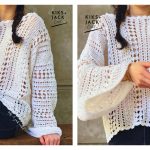 Flowy Boho Lace Top Free Crochet Pattern
