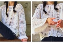 Flowy Boho Lace Top Free Crochet Pattern
