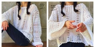 Flowy Boho Lace Top Free Crochet Pattern