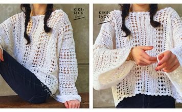 Flowy Boho Lace Top Free Crochet Pattern