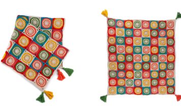 Fresh Squeezed Blanket Free Crochet Pattern