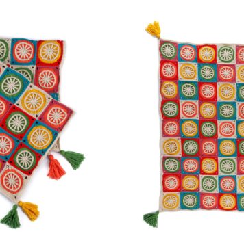Fresh Squeezed Blanket Free Crochet Pattern