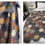 Hygge Burst Hexie Blanket Free Crochet Pattern