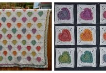 Little Love Notes Blanket Free Crochet Pattern and Video Tutorial