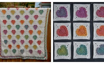 Little Love Notes Blanket Free Crochet Pattern and Video Tutorial