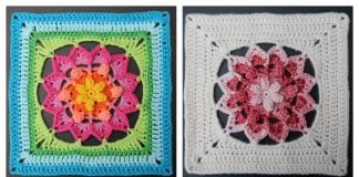 Mary's Moment Square Free Crochet Pattern
