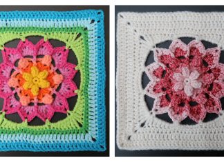 Mary's Moment Square Free Crochet Pattern