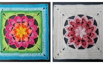 Mary's Moment Square Free Crochet Pattern