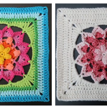 Mary's Moment Square Free Crochet Pattern