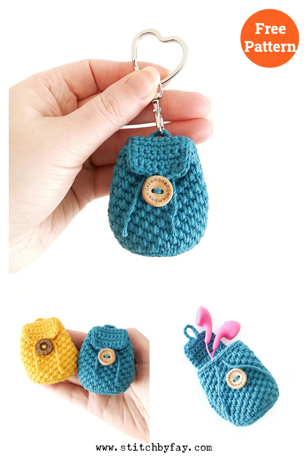 Mini Coin Pouch Free Crochet Pattern