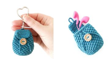 Mini Coin Pouch Free Crochet Pattern