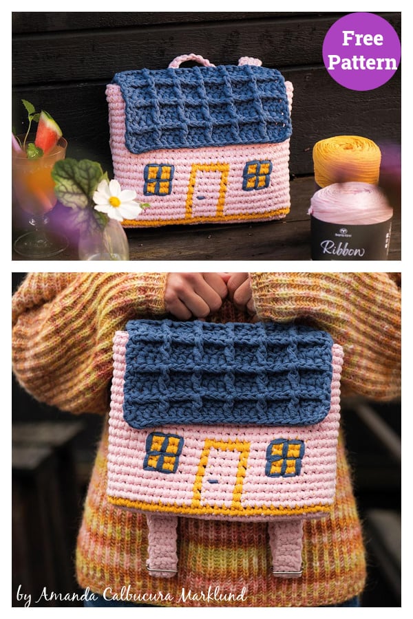 Narvik Child Backpack Free Crochet Pattern