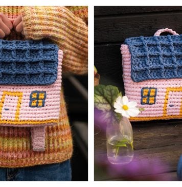 Narvik Child Backpack Free Crochet Pattern