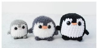 Pocket Penguin Free Crochet Pattern and Video Tutorial