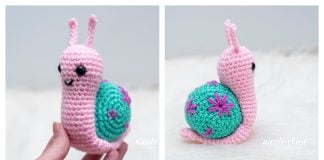 Shelly The Snail Amigurumi Free Crochet Pattern