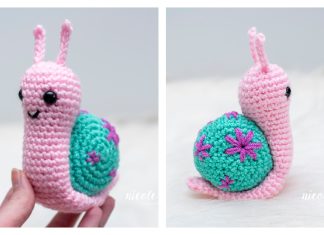 Shelly The Snail Amigurumi Free Crochet Pattern