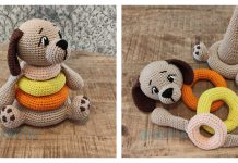 Stackable Dog Amigurumi Free Crochet Pattern