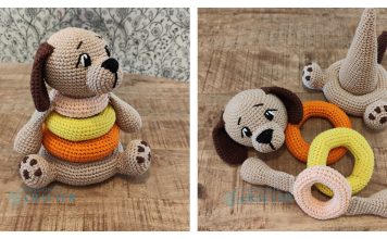 Stackable Dog Amigurumi Free Crochet Pattern