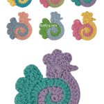 Swirly Spiral Chicken Free Crochet Pattern