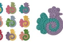 Swirly Spiral Chicken Free Crochet Pattern