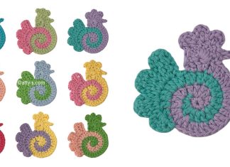 Swirly Spiral Chicken Free Crochet Pattern Swirly Spiral Chicken Free Crochet Pattern