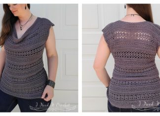 All About That Drape Top Free Crochet Pattern