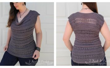 All About That Drape Top Free Crochet Pattern