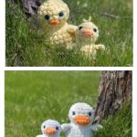 Amigurumi Mother & Duckling Pair Free Crochet Pattern
