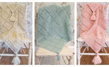 Angelece Baby Blanket Free Crochet Pattern