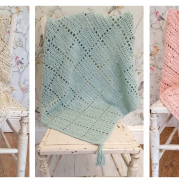 Angelece Baby Blanket Free Crochet Pattern