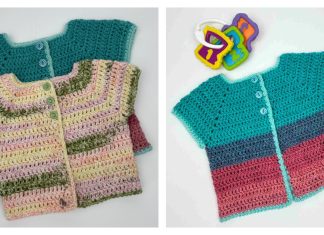 Baby Cardigan Free Crochet Pattern