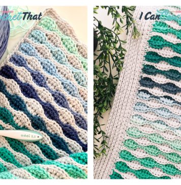 Beckett Blanket Free Crochet Pattern and Video Tutorial